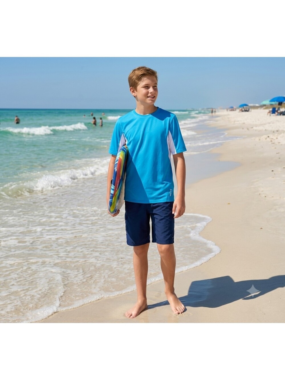 ZeroXposur Boys 50+ Sun Protection Swim Rashguard